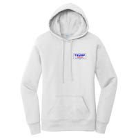 Trump Vance 2024 Pocket Print Women's Pullover Hoodie