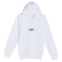 Trump Vance 2024 Pocket Print Premium Pullover Hoodie