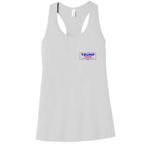 Trump Vance 2024 Pocket Print Women's Racerback Tank