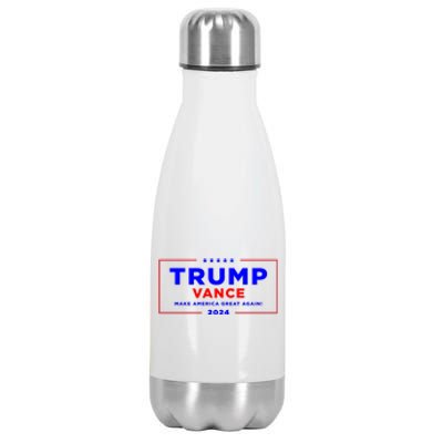 Trump Vance 2024 Pocket Print Stainless Steel Insulated Water Bottle