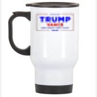 Trump Vance 2024 Pocket Print Stainless Steel Travel Mug