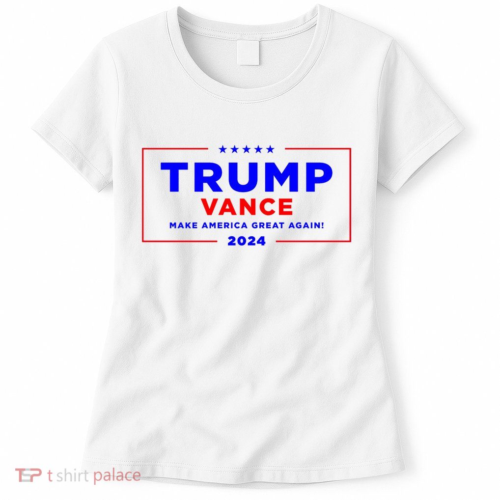 Trump Vance 2024 Pocket Print Womens T-Shirt
