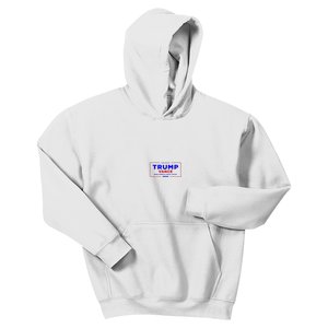 Trump Vance 2024 Pocket Print Kids Hoodie