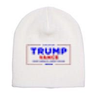 Trump Vance 2024 Pocket Print Short Acrylic Beanie