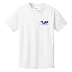 Trump Vance 2024 Pocket Print Kids T-Shirt