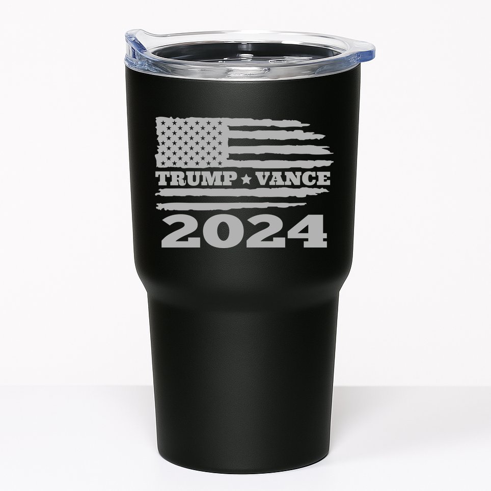 Trump Vance 2024 Gray Style Tumbler