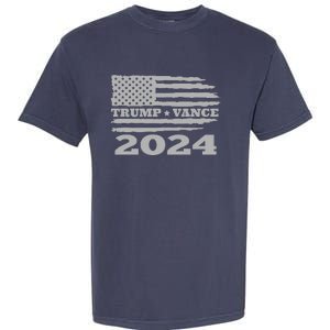 Trump Vance 2024 Gray Style Garment-Dyed Heavyweight T-Shirt