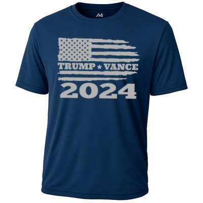 Trump Vance 2024 Gray Style Performance Shirt