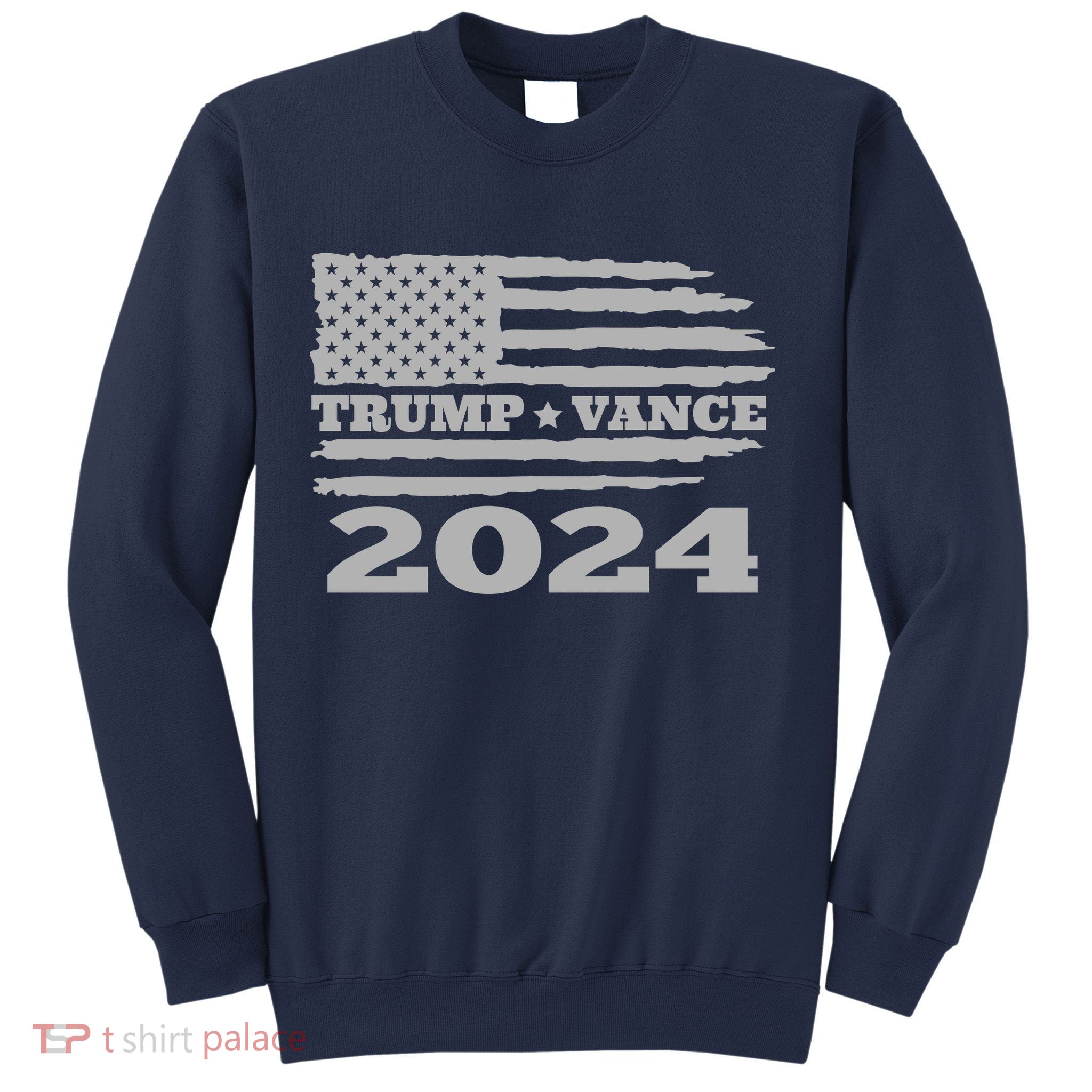 Trump Vance 2024 Gray Style Sweatshirt