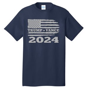 Trump Vance 2024 Gray Style Tall T-Shirt