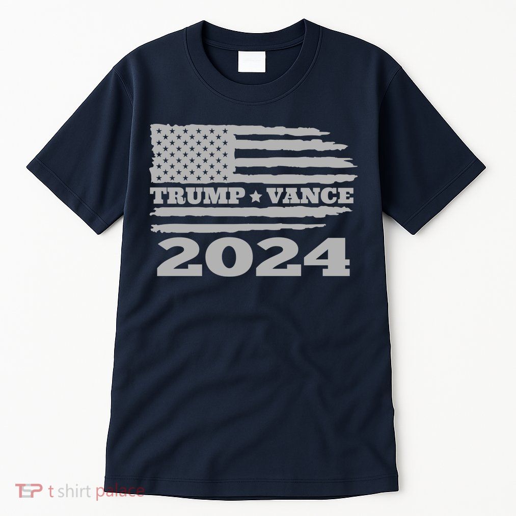 Trump Vance 2024 Gray Style Tall T-Shirt