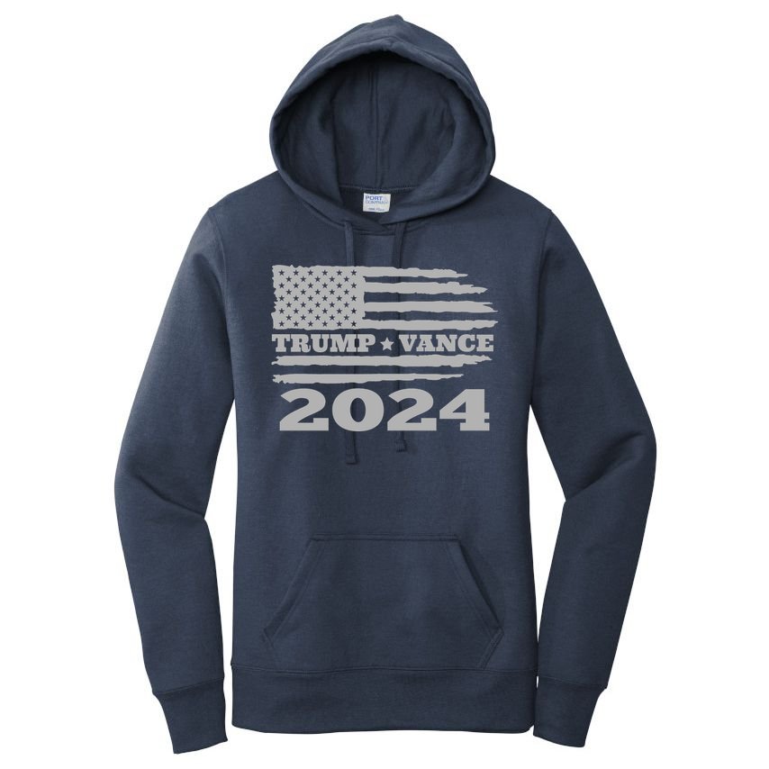 Trump Vance 2024 Gray Style Women's Pullover Hoodie