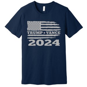 Trump Vance 2024 Gray Style Premium T-Shirt