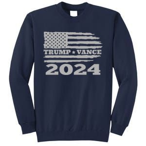 Trump Vance 2024 Gray Style Tall Sweatshirt