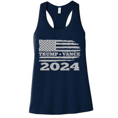 Trump Vance 2024 Gray Style Womens Tank Top