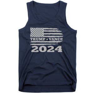 Trump Vance 2024 Gray Style Tank Top