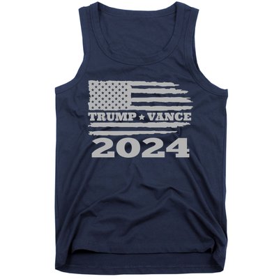 Trump Vance 2024 Gray Style Tank Top