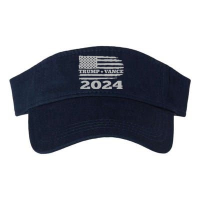 Trump Vance 2024 Gray Style Valucap Bio-Washed Visor