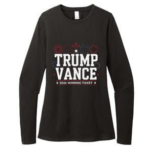 Trump Vance 2024 Winning Ticket Trump Won Womens CVC Long Sleeve Shirt