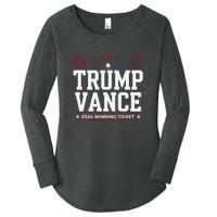 Trump Vance 2024 Winning Ticket Trump Won Women's Perfect Tri Tunic Long Sleeve Shirt