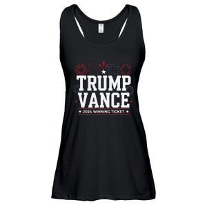 Trump Vance 2024 Winning Ticket Trump Won Ladies Essential Flowy Tank