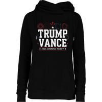 Trump Vance 2024 Winning Ticket Trump Won Womens Funnel Neck Pullover Hood