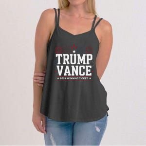 Trump Vance 2024 Winning Ticket Trump Won Women's Strappy Tank