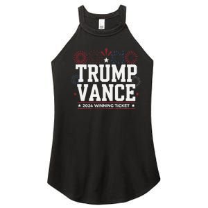 Trump Vance 2024 Winning Ticket Trump Won Women's Perfect Tri Rocker Tank