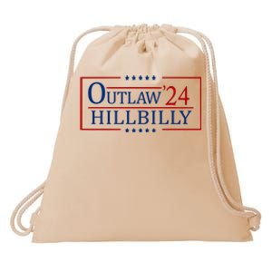 Trump Vance 2024 Funny Outlaw Hillbilly Drawstring Bag