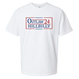 Trump Vance 2024 Funny Outlaw Hillbilly Sueded Cloud Jersey T-Shirt