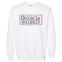 Trump Vance 2024 Funny Outlaw Hillbilly Garment-Dyed Sweatshirt