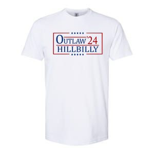 Trump Vance 2024 Funny Outlaw Hillbilly Softstyle CVC T-Shirt