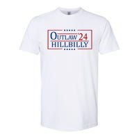 Trump Vance 2024 Funny Outlaw Hillbilly Softstyle CVC T-Shirt