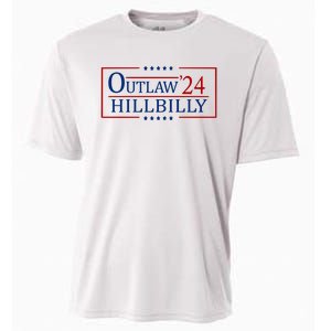 Trump Vance 2024 Funny Outlaw Hillbilly Cooling Performance Crew T-Shirt