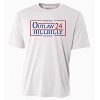 Trump Vance 2024 Funny Outlaw Hillbilly Cooling Performance Crew T-Shirt