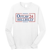 Trump Vance 2024 Funny Outlaw Hillbilly Long Sleeve Shirt