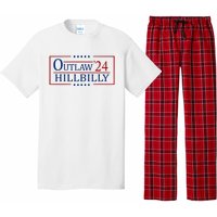 Trump Vance 2024 Funny Outlaw Hillbilly Pajama Set