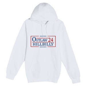 Trump Vance 2024 Funny Outlaw Hillbilly Premium Pullover Hoodie