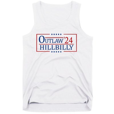 Trump Vance 2024 Funny Outlaw Hillbilly Tank Top