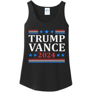 Trump Vance 2024 For President Vp Usa Election Patriotic Ladies Essential Tank