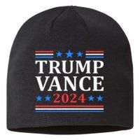 Trump Vance 2024 For President Vp Usa Election Patriotic Sustainable Beanie