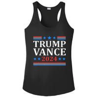 Trump Vance 2024 For President Vp Usa Election Patriotic Ladies PosiCharge Competitor Racerback Tank