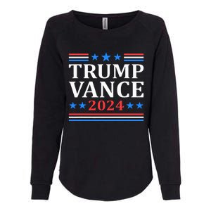 Trump Vance 2024 For President Vp Usa Election Patriotic Womens California Wash Sweatshirt