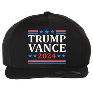 Trump Vance 2024 For President Vp Usa Election Patriotic Wool Snapback Cap