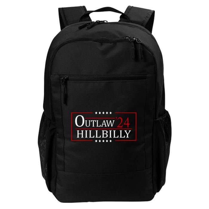 Trump Vance 2024 Funny Outlaw Hillbilly Daily Commute Backpack