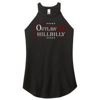 Trump Vance 2024 Funny Outlaw Hillbilly Women's Perfect Tri Rocker Tank