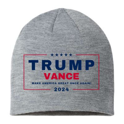 Trump Vance 2024 Trump Jd Vance Vp Make America Great Once Again! Maga 2024 Sustainable Beanie