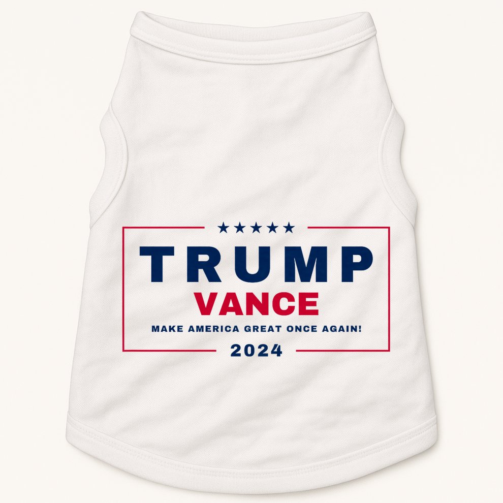 Trump Vance 2024 Trump Jd Vance Vp Make America Great Once Again! Maga 2024 Doggie Tank