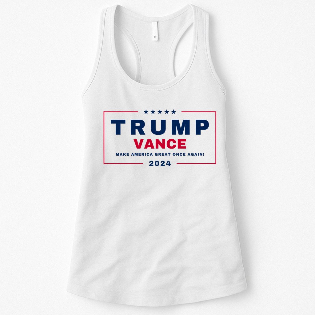 Trump Vance 2024 Trump Jd Vance Vp Make America Great Once Again! Maga 2024 Womens Tank Top