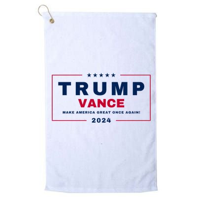 Trump Vance 2024 Trump Jd Vance Vp Make America Great Once Again! Maga 2024 Golf Towel
